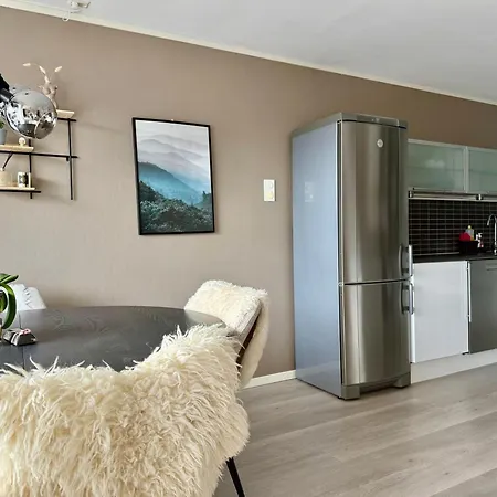 Fjord And Mountain View *